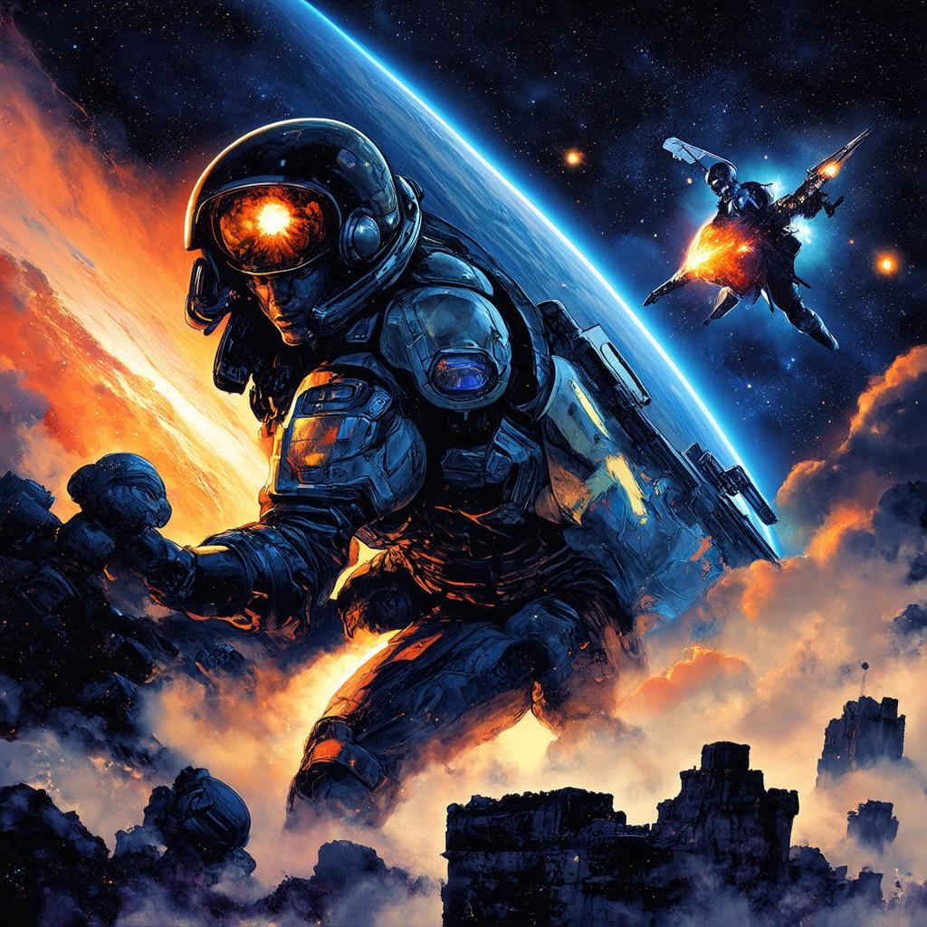 m