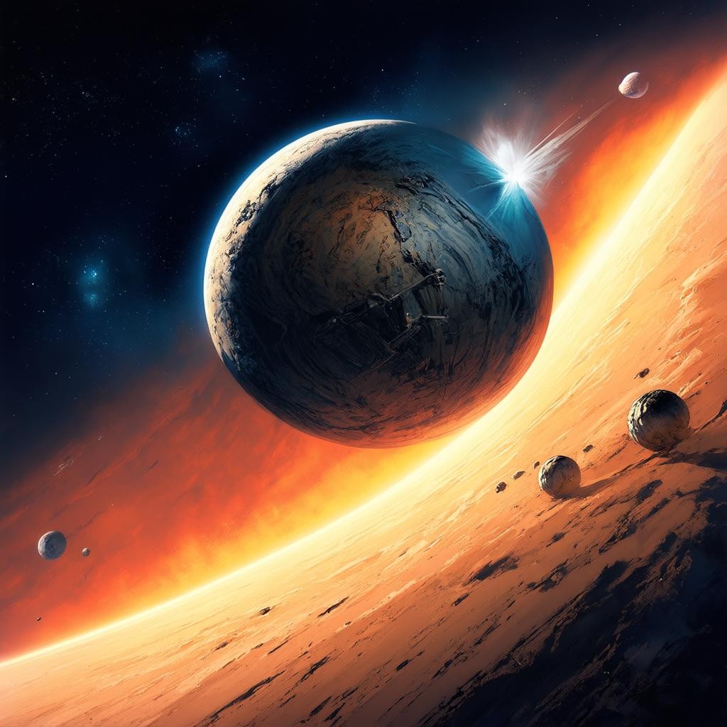m