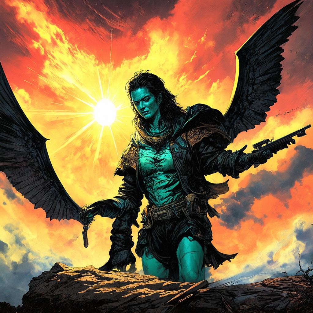 m
